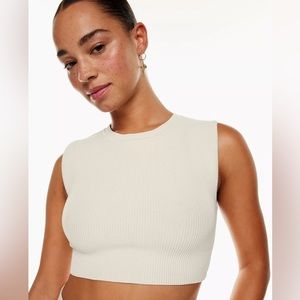 Babaton Sculpt Knit Muscle Cropped Tank